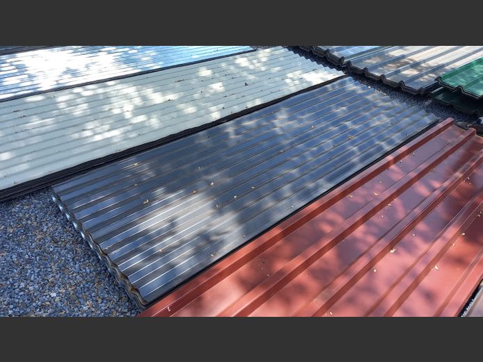 2.6m corregated mixed galavanised chromodeck mixed colours sheets 0.55mm thick