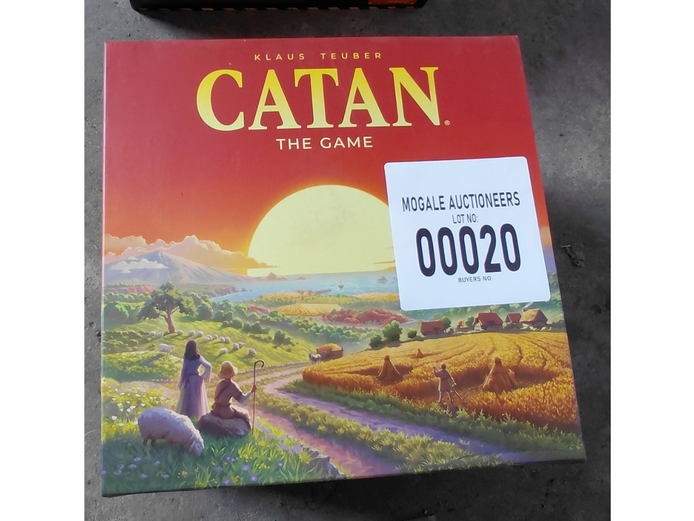 LOT OF 2 CATAN THE GAMES 