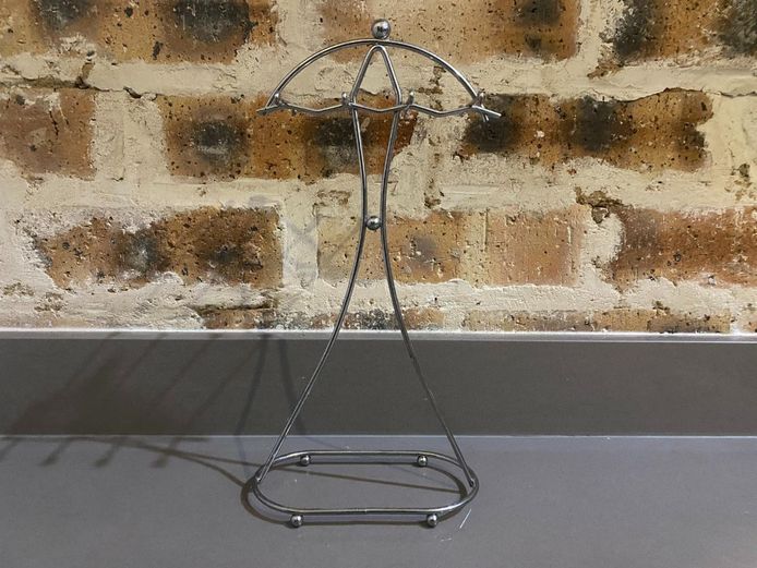 Vintage Chrome Umbrella Stand Holder