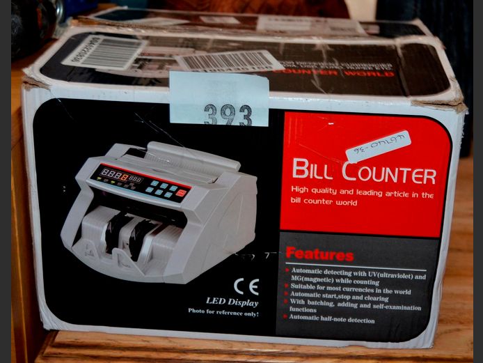 ELECTRONIC BILL COUNTER [Untested]