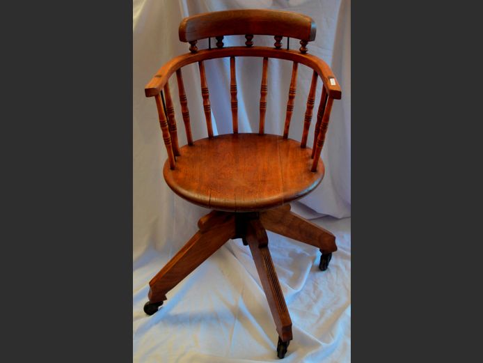 FRUITWOOD SWIVEL BOSUN'S CHAIR