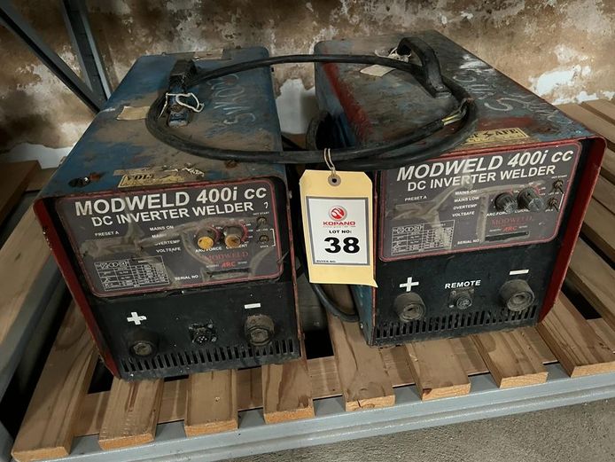 2 x Welding machines