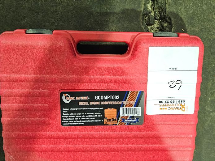 MAC AFRIC GCOMPT002 DIESEL ENGINE COMPRESSION TEST SET