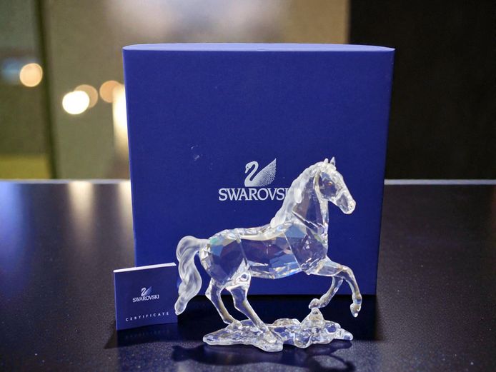 Swarovski Crystal Stallion Figurine