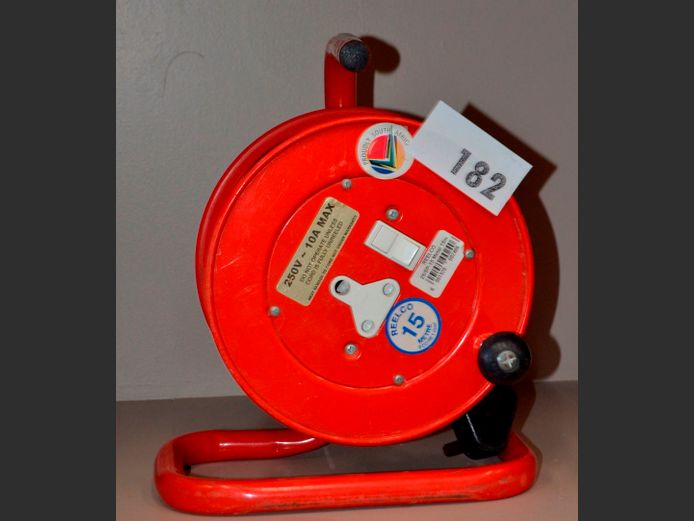 REELCO 15m EXTENSION LEAD ON REEL