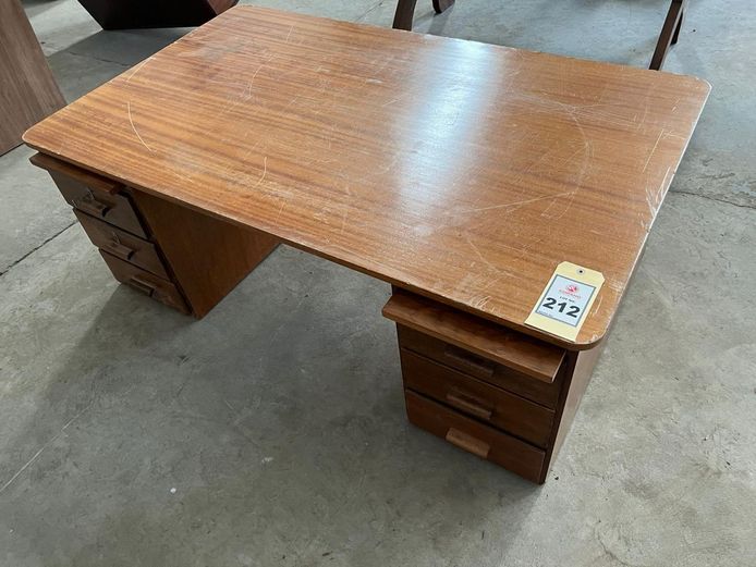 Wooden desk