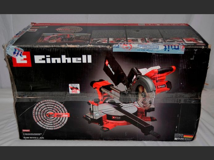 EINHELL TE-SM 36-210 LI SOLO CORDLESS SLIDING MITRE SAW [In box, Excluding Battery & Charger]