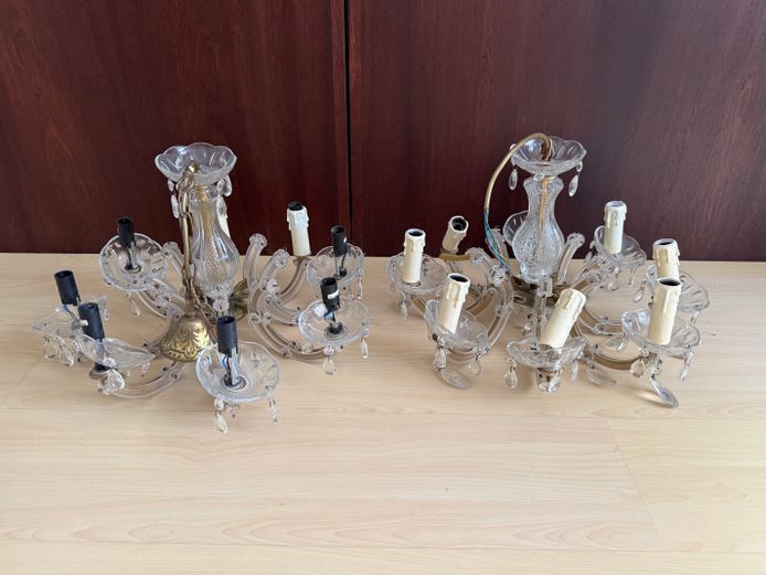2x Chandeliers - Needs TLC 