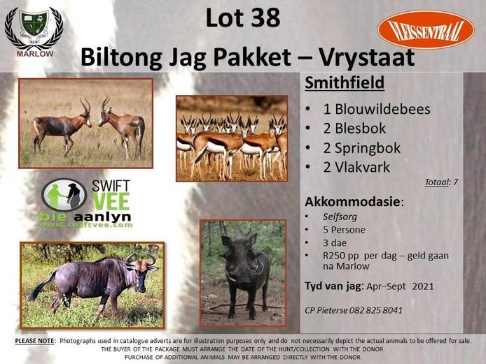 Biltong Jag Pakket – Vrystaat