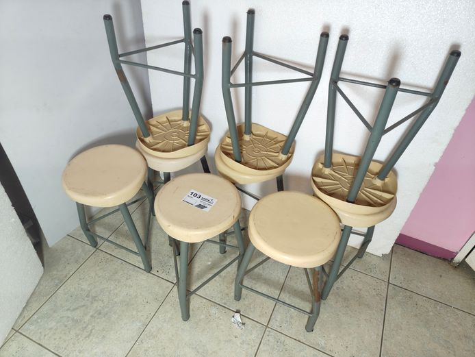9 X LAB CHAIRS