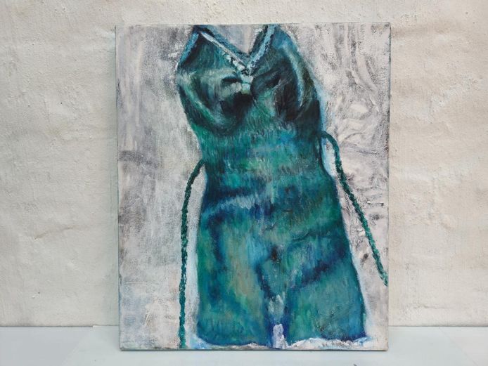 Canvas Original Abstract Figurative Oil Painting