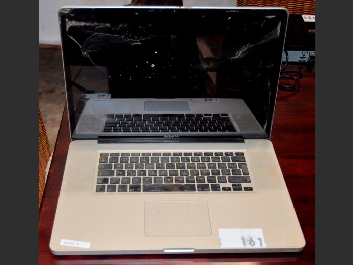 MACBOOK PRO 17" [Untested, Water damaged]