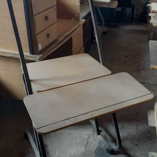 Wooden computer stand