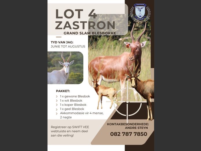 Grand Slam Blesbokke