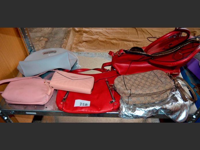 LEATHER TOUCH HANDBAGS, WALLET, etc