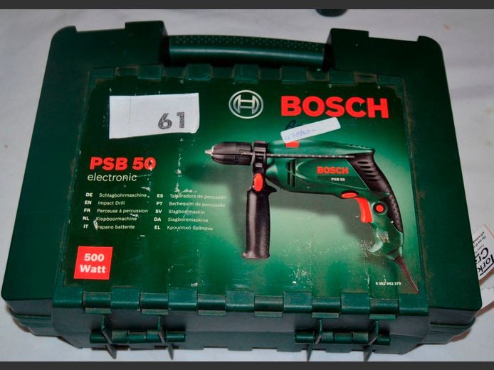 BOSCH PSB50 DRILL IN CASE [Switches on, untested further]