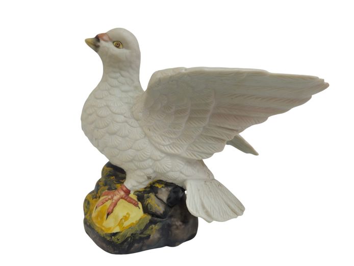 Vintage Ceramic Dove Figurine