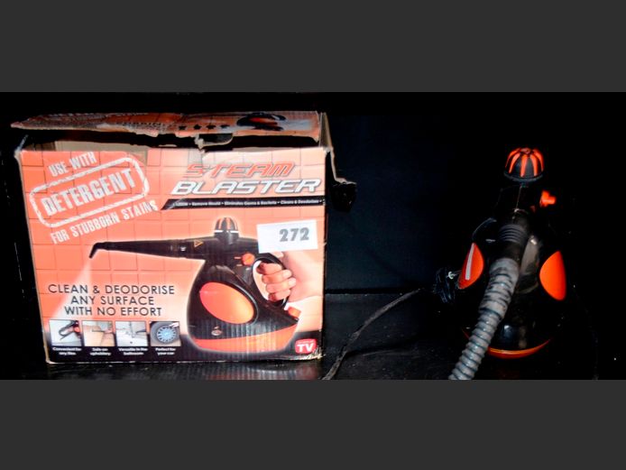 STEAM BLASTER HANDHELD STEAMER [Switches on, untested further]