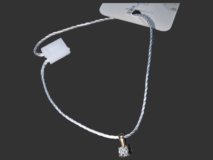 9CT PENDANT 0.36g WITH DIAMOND 0.20CT