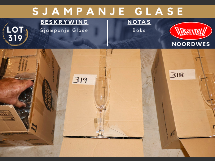 SJAMPANJE GLASE