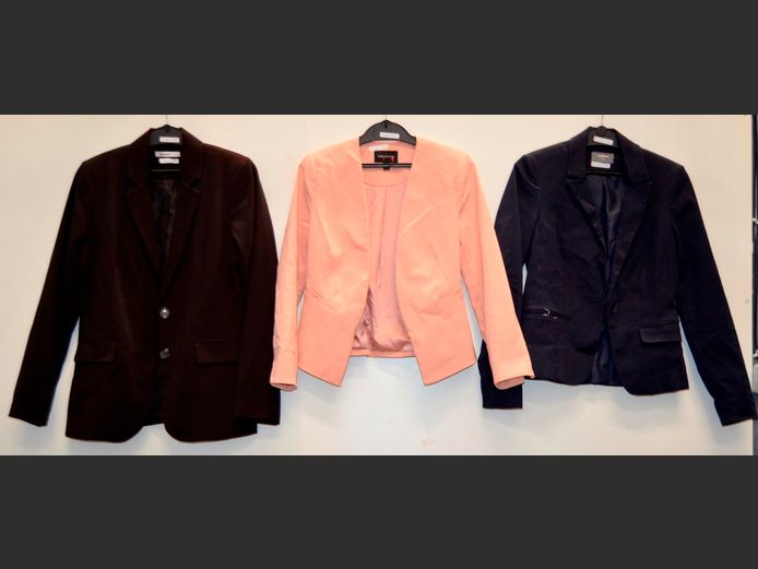 LOT OF 3 LADIES JACKETS: FOREVER NEW & WOOLWORTHS [Sizes 6 & 12]