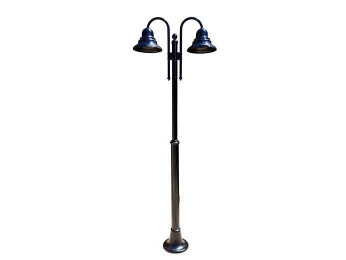Double-Headed Outdoor Lamp Post