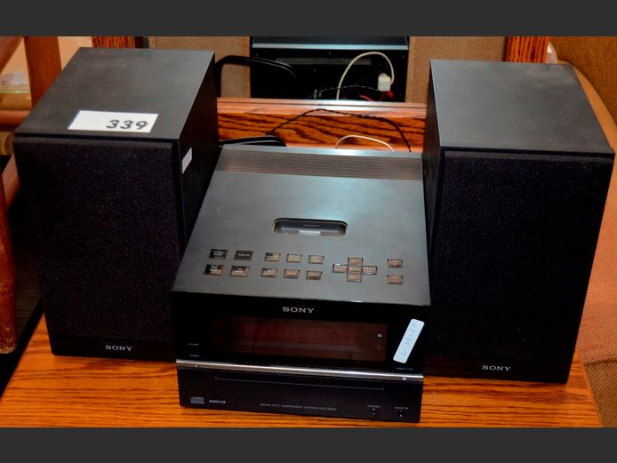 SONY CMT BX20i MICRO HI-FI [Switches on, untested further]