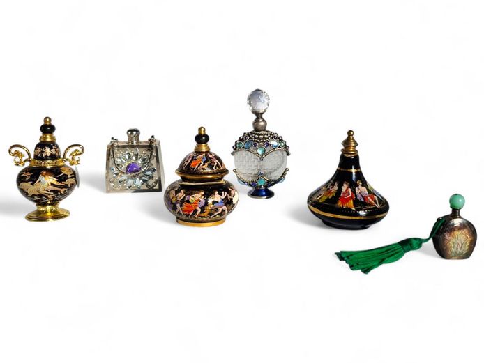 Collection of Vintage Perfume Bottles