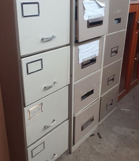 Steel cabinet (with drawers) scrap