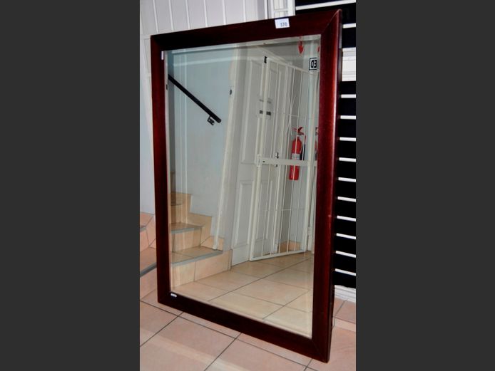 WETHERLYS FRAMED & BEVELLED MIRROR, 167 x 117cm