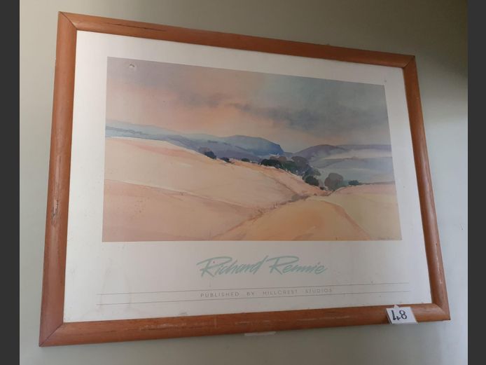 Framed Print "Landscape" by Richard Rennie
