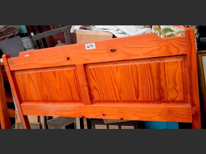 PINE DOUBLE HEADBOARD
