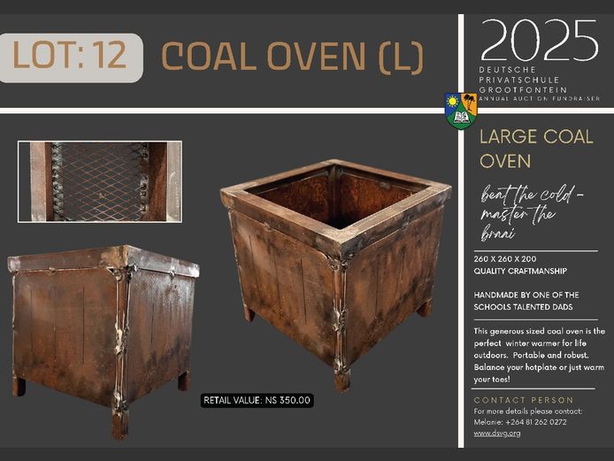 LARGE COAL
OVEN