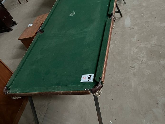 Old pool table