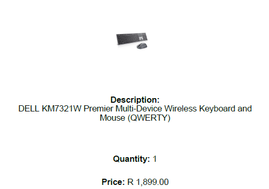 SILVER PALLET OF STOCK (NOT TESTED) TOTAL RETAIL VALUE: R 35,234.00