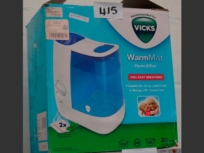 WARM MIST HUMIDIFIER [Switches on, untested further]