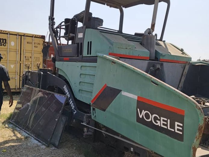 Vogele paver machine