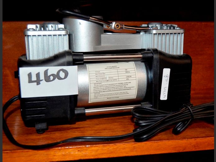 12V, 3 CYLINDER CAR COMPRESSOR [Untested]