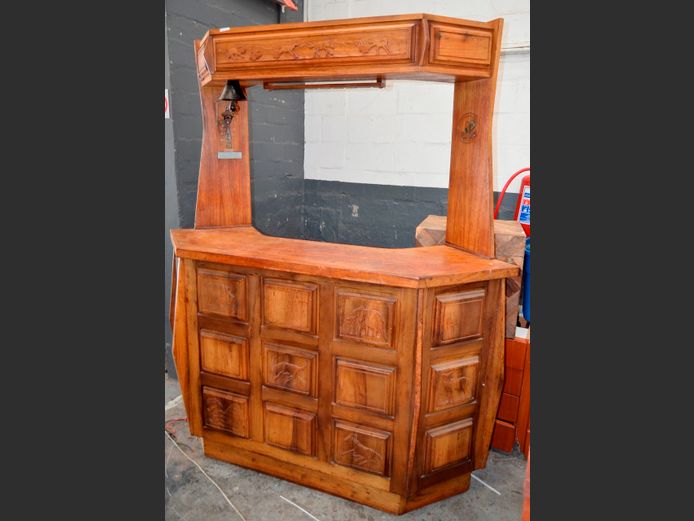 KIAAT BAR, 170 x 62 x 196cm