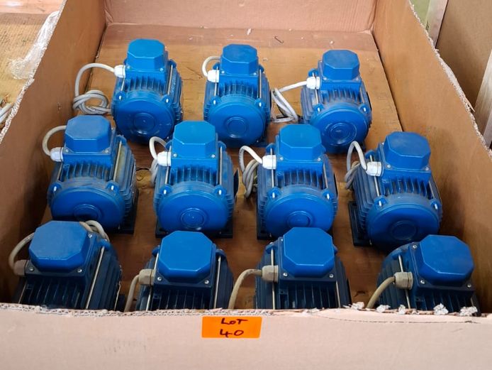 Electric motors: 0.5 HP x 11