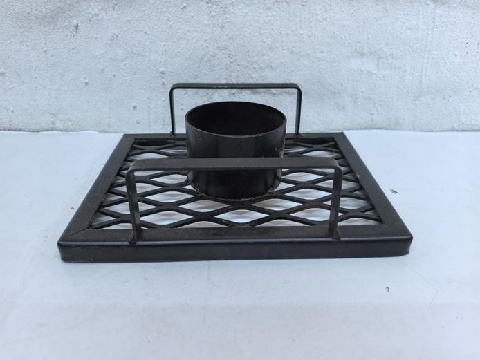 Heavy-Duty Steel Beer Can Chicken Roaster & Braai Stand