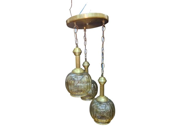 1960's Hollywood Regency Pendant Chandelier
