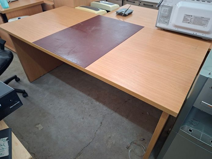 Large Office desk with leather top