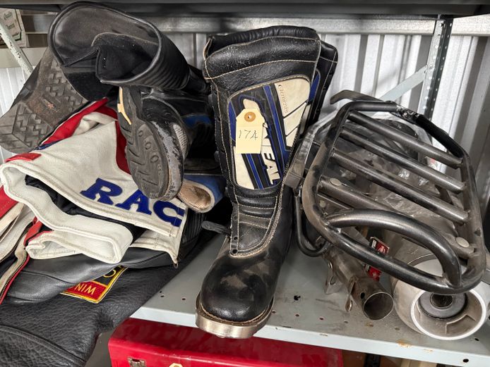 Motorbike Equipment + Boots 