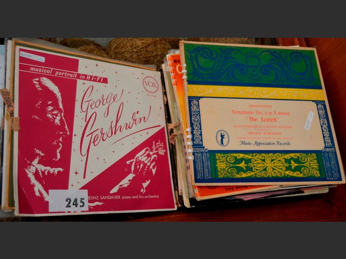 COLLECTION CLASSICAL MUSIC LP RECORDS