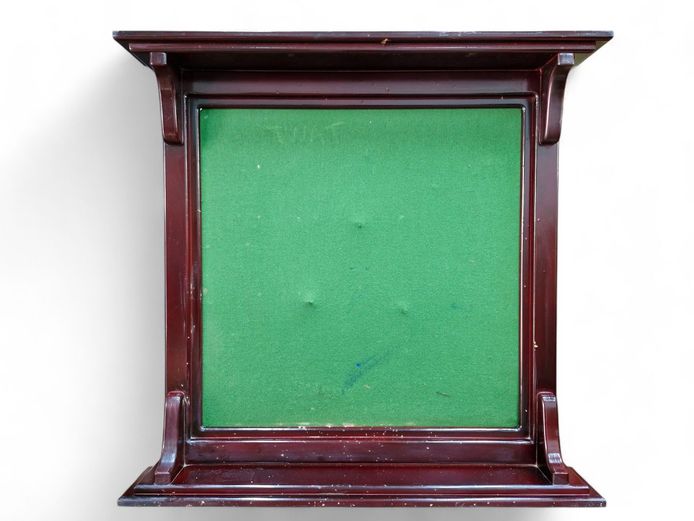 Edwardian Wall Mounted Notice Board 