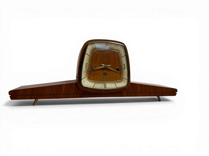 Vintage Hermle Mantel Clock (Mid-Century Style)