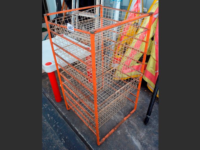 METAL VEGGIE RACK, 55 x 54 x 104cm