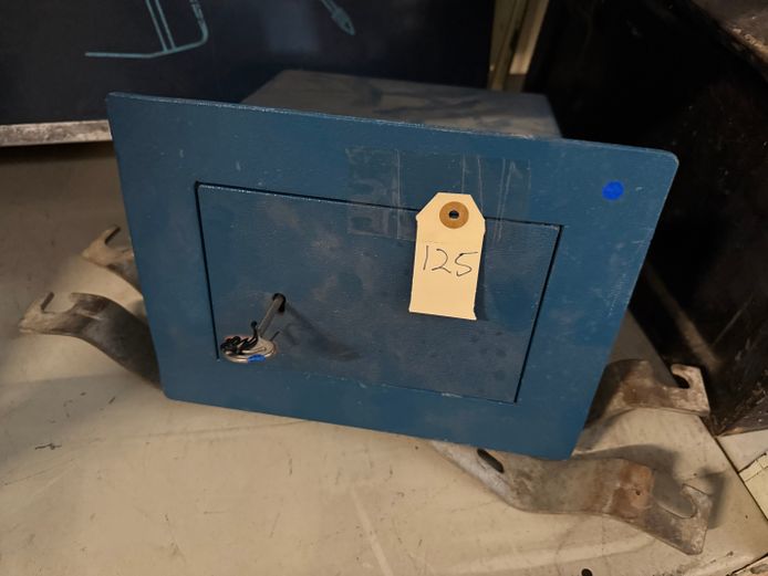 Small Safe with Key 