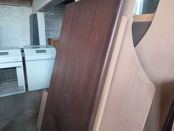 Assorted wooden table tops